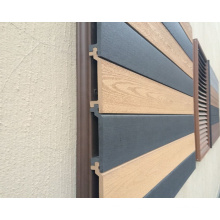 Wood type engineering exterior wood plastic composite WPC wall cladding panel/wpc wall panel